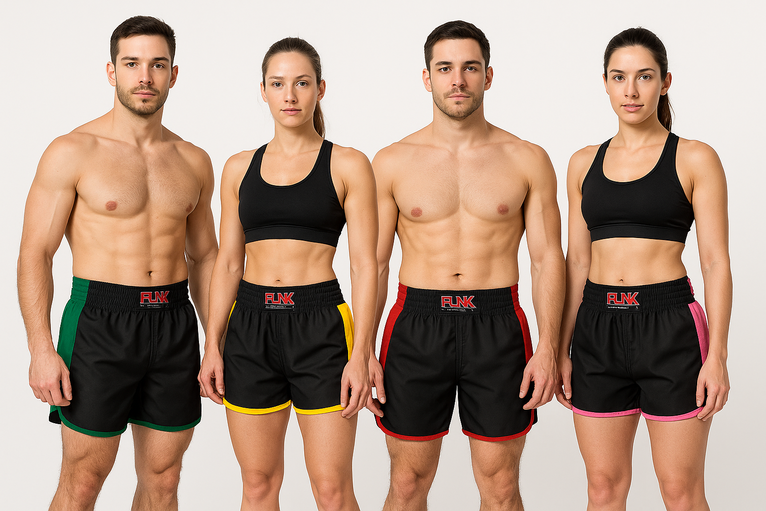 Short Treino/Passeio/Muay Thai Basic Preto – Loja Punk