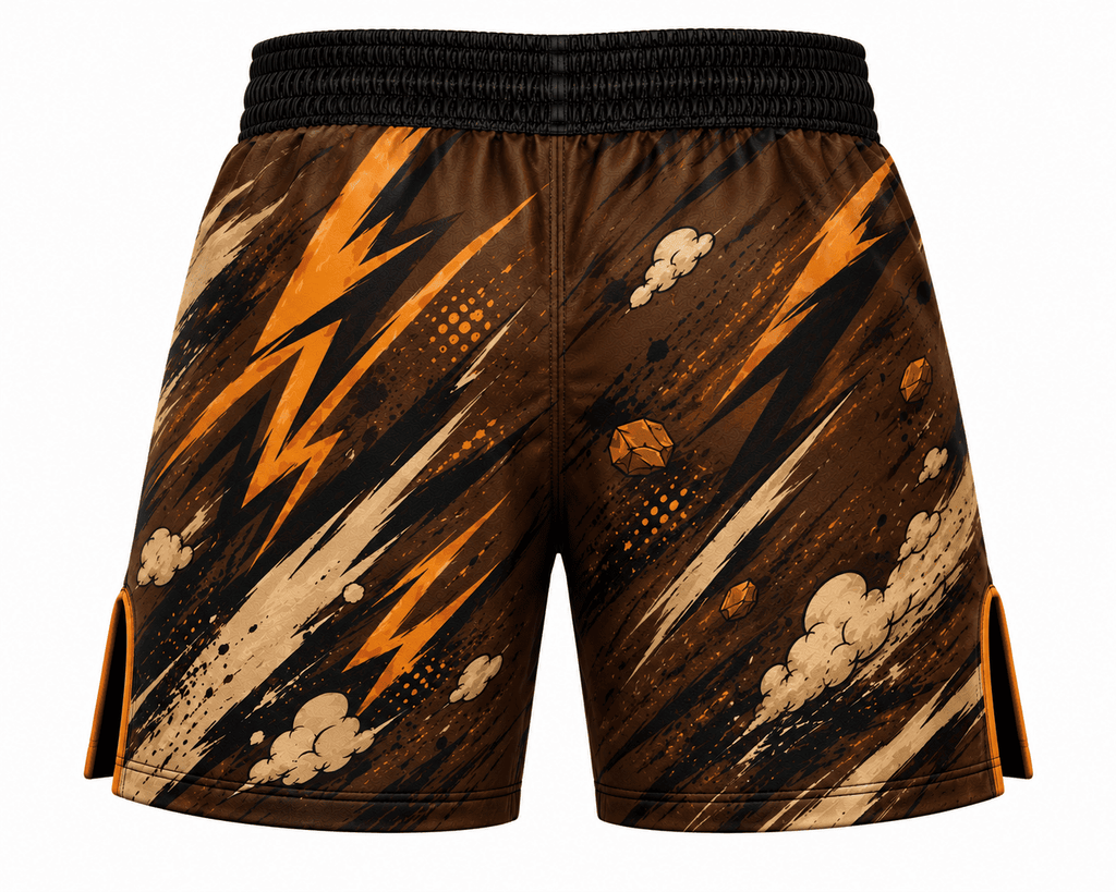 Bermuda MMA/Passeio Infantil Punk Sublimada Tornado
