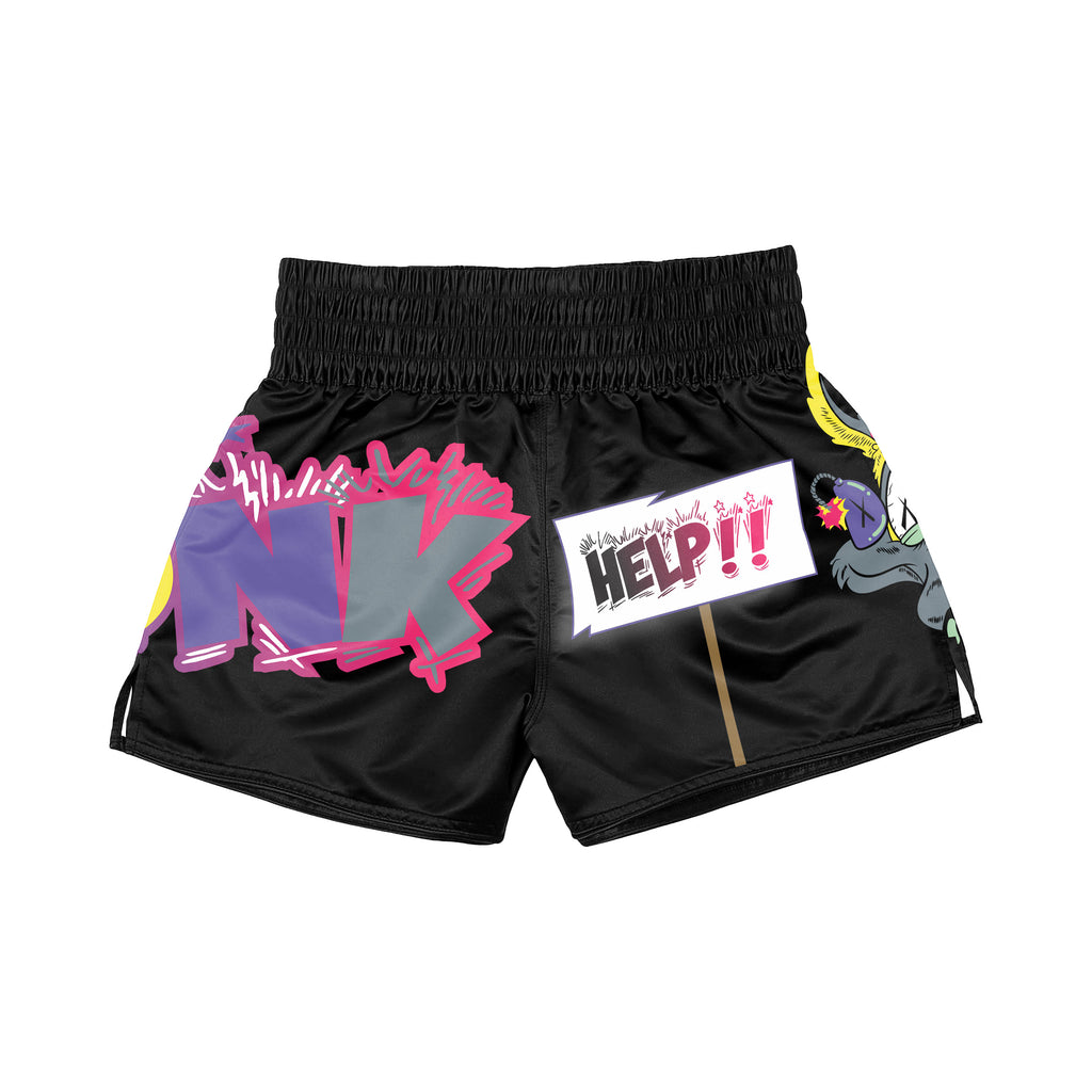 Short Treino/Passeio/Muay Thai Sublimado Coyote Adulto/Infantil