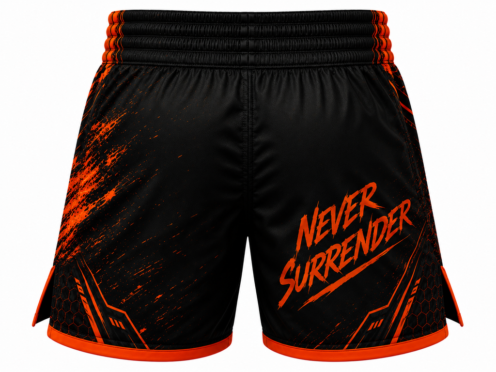 Bermuda MMA c/ Elástico sublimada Punkflame