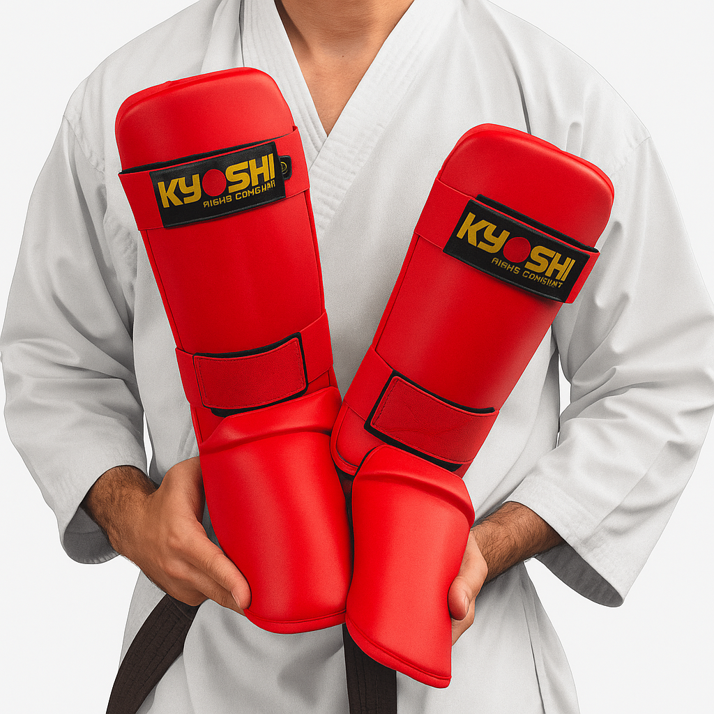 Caneleira Treino/Competição Karatê