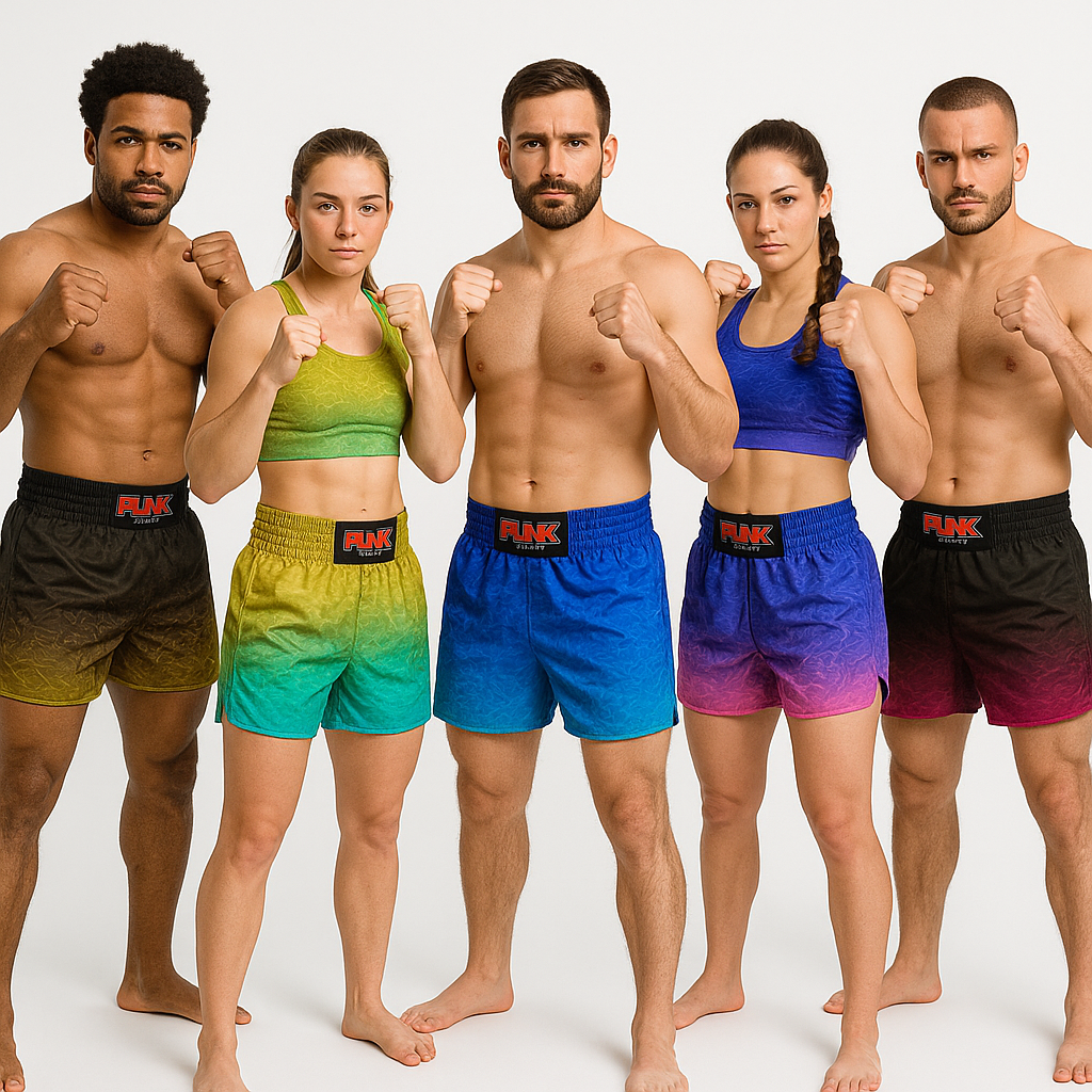 Short Treino/Passeio/Muay Thai Sublimado Vulkan Adulto/Infantil