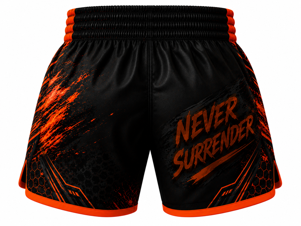 Short Muay Thai/Treino/Passeio Sublimado Punkflame