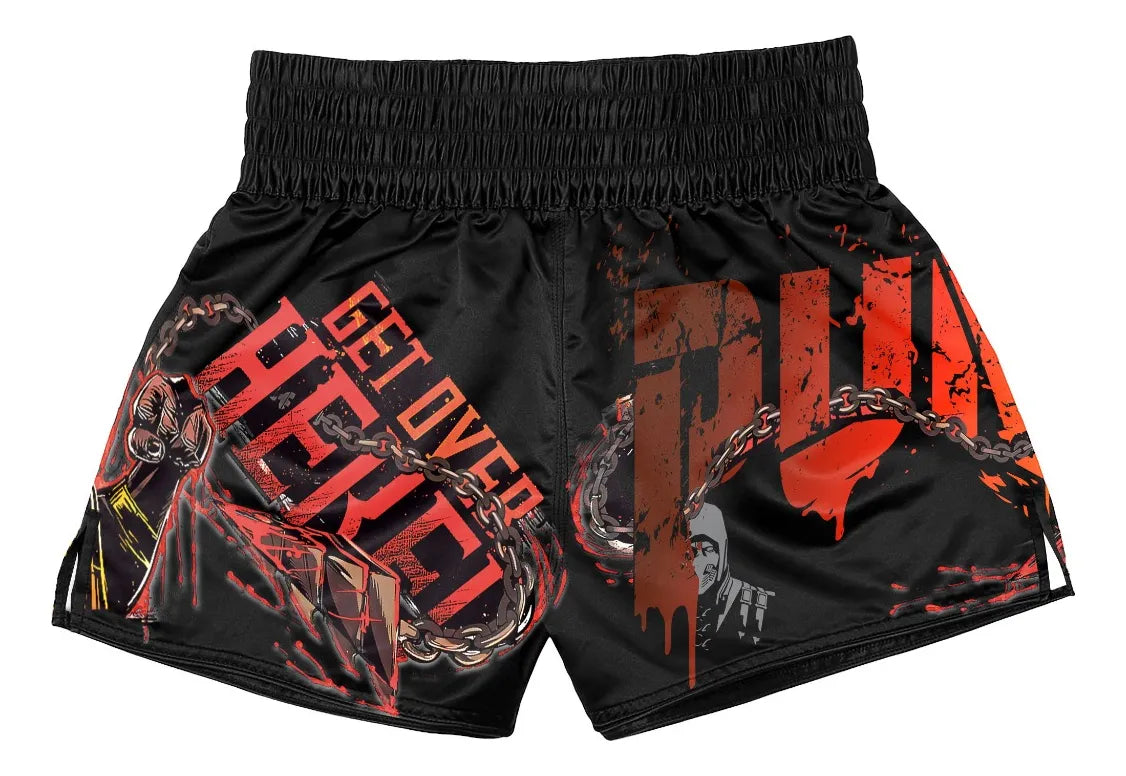 Short Treino/Passeio/Muay Thai Sublimado Scorpion Adulto/Infantil