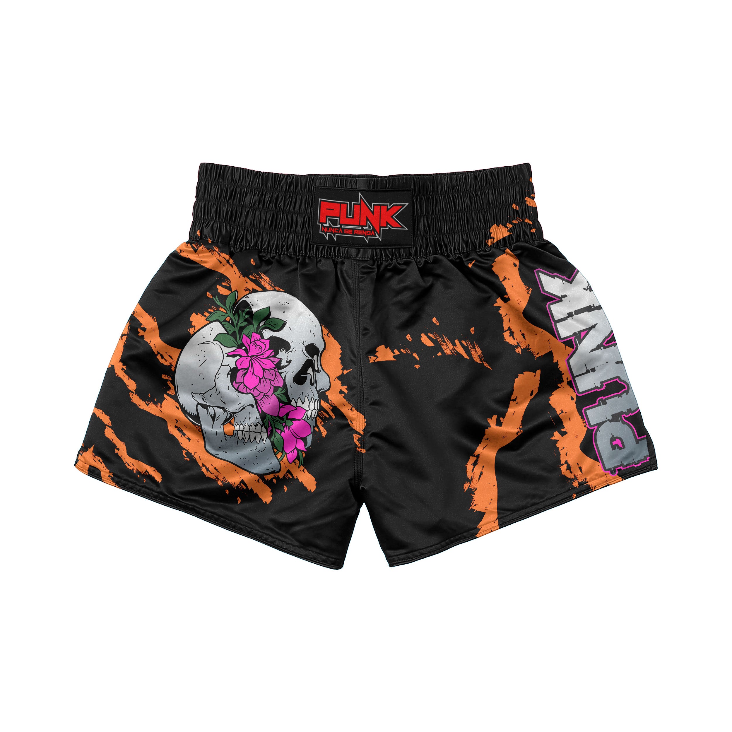 Short Treino/Passeio/Muay Thai Sublimado Skull Adulto/Infantil