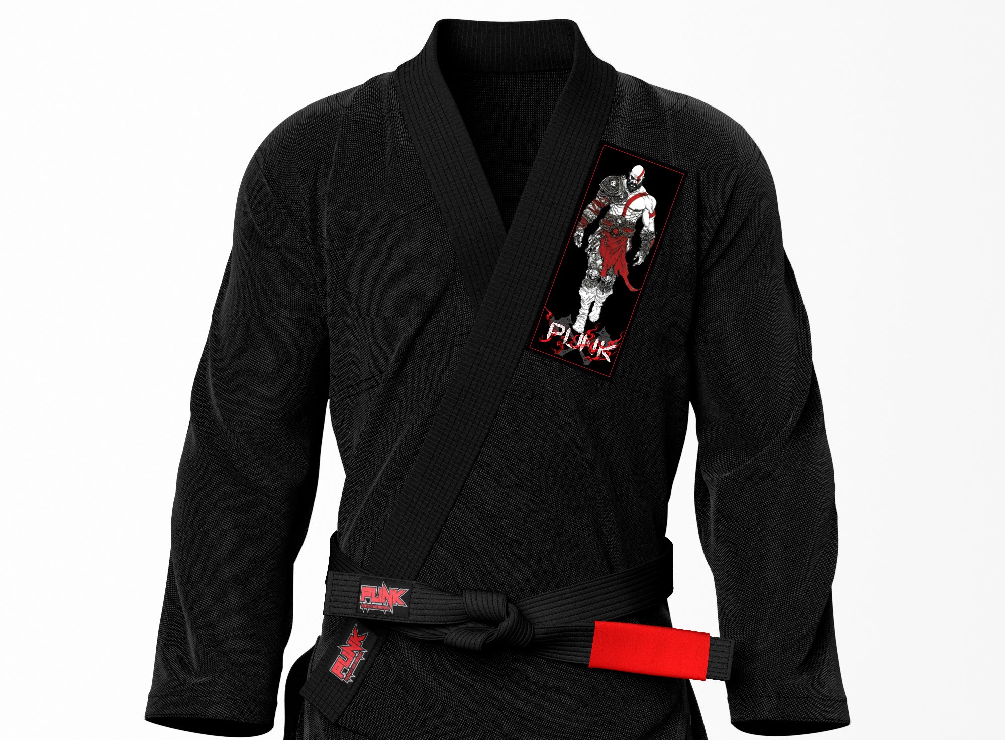 Kimono Jiu Jitsu Trançado War Punk