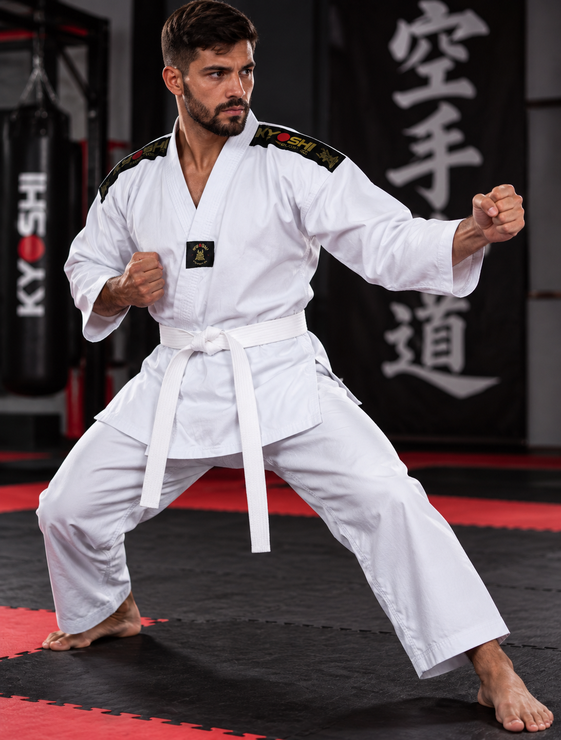 Dobok Taekwondo Kyoshi Adulto