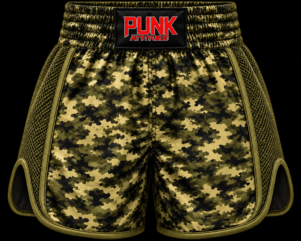 Short Treino/Passeio/Muay Thai Camuflado