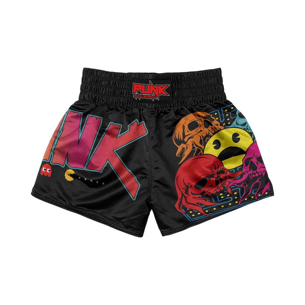 Short Treino/Passeio/Muay Thai Sublimado Packman Adulto/Infantil