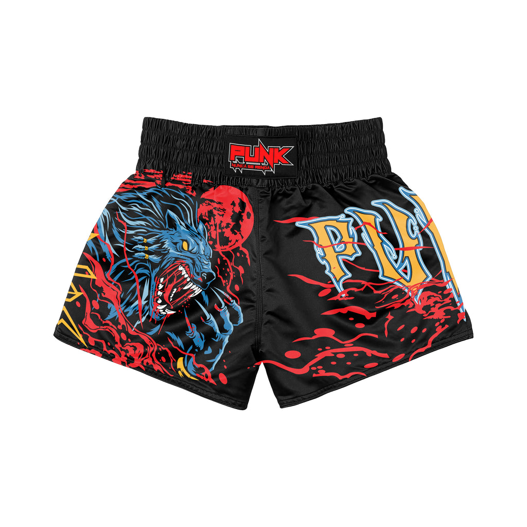 Short Treino/Passeio/Muay Thai Sublimado Wolf Adulto/Infantil