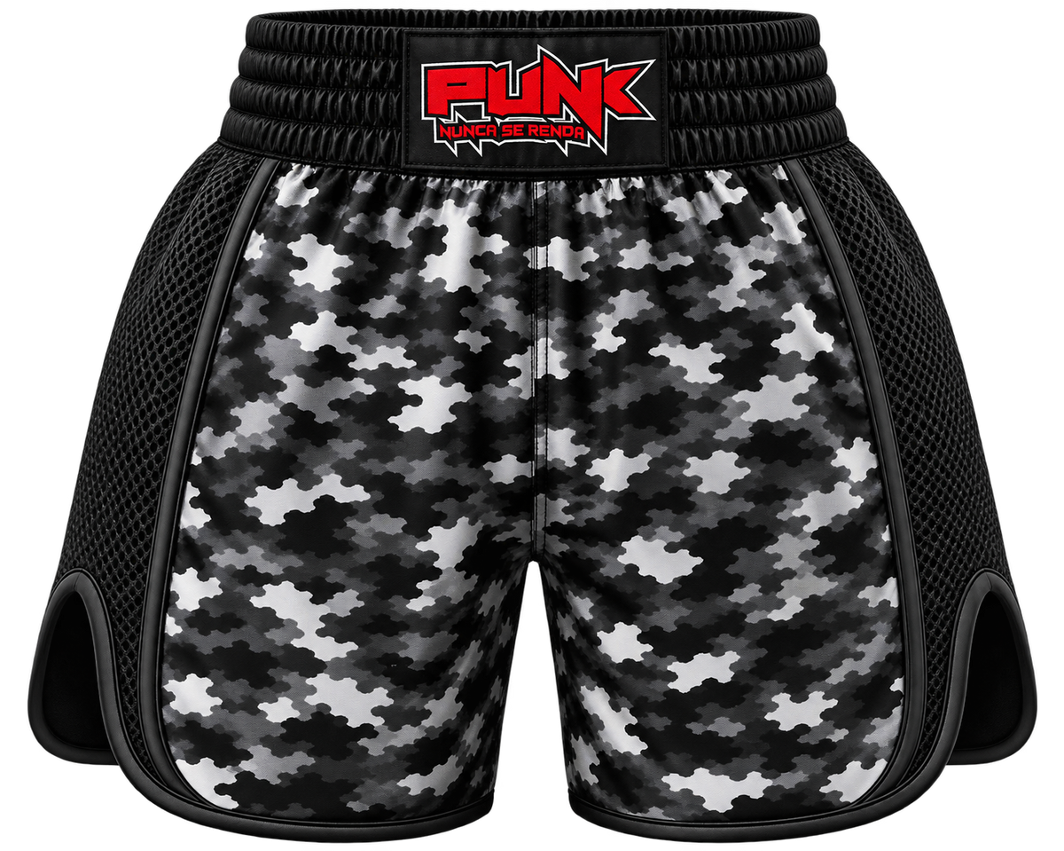 Short Treino/Passeio/Muay Thai Camuflado