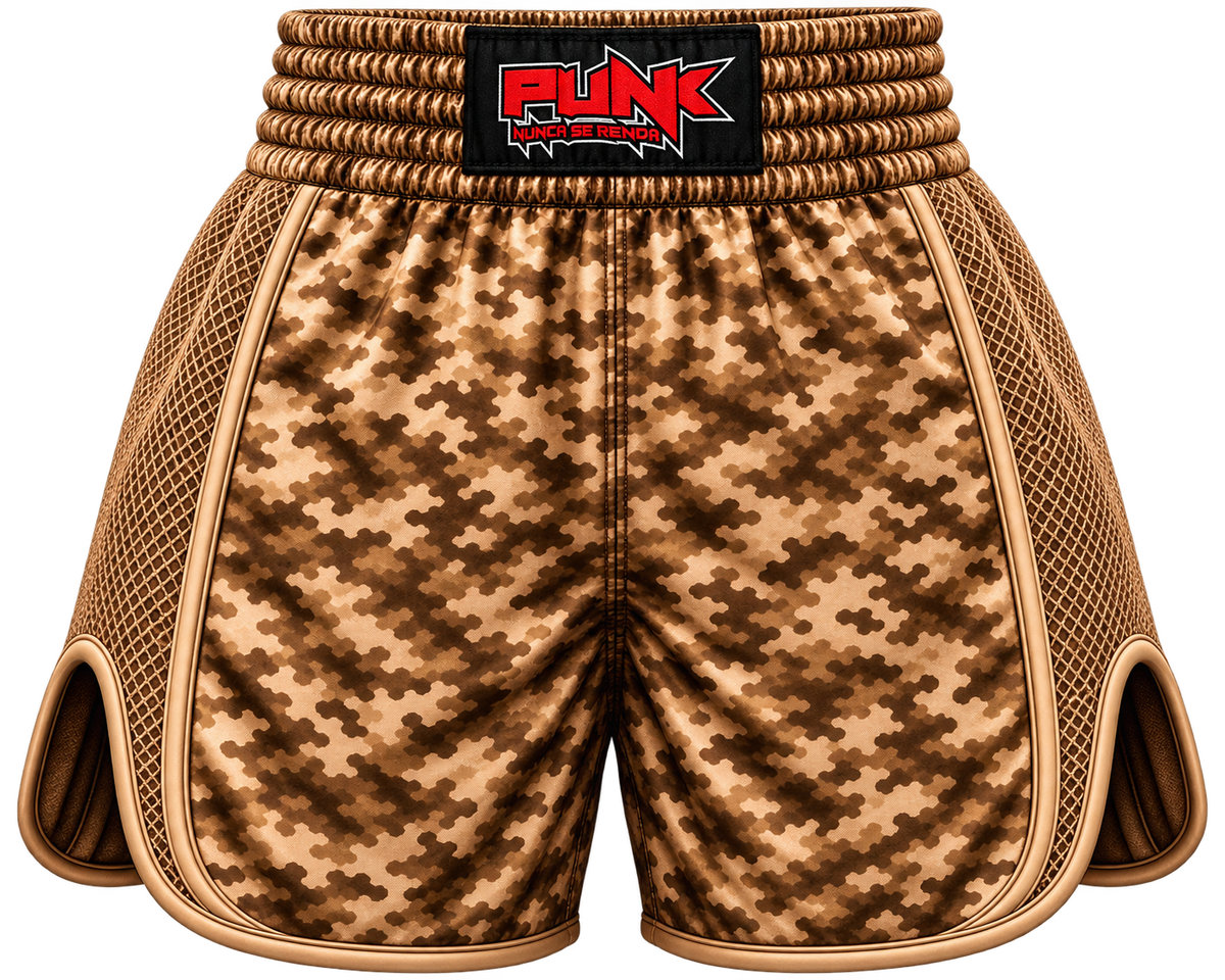 Short Treino/Passeio/Muay Thai Camuflado